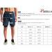 Pudolla Men's 2 in 1 Running Shorts - Quick Dry Athletic Workout Shorts with Phone Pockets | Black - Large - Buy Online on GoSupps.com