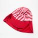 Bonverano Baby Girls UPF 50+ UV Protection Sunsuit with Sun Cap - Red Stripe, 6-9 Months - Buy Online on GoSupps.com