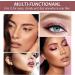 Rose Gold Eyeshadow Pencil Stick - Waterproof & Long-Lasting Metallic Shimmer Eyeliner Pen - Buy Online on GoSupps.com