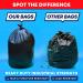 55 Gallon Trash Bags Value Pack - 50 Count with Ties - Extra Large Black Outdoor Bags | 60 Gal, 55 Gal, 50 Gal Can Liners (50 Count) - Buy Online on GoSupps.com