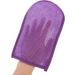 Beaupretty 2pcs Exfoliating Mitts - Shower Gloves for Dead Skin Removal | Purple Bathing Scrubbers - International Shipping Available - Buy Online on GoSupps.com