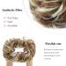 My-Lady Messy Hair Bun Extension Scrunchie - Blonde Highlight Updo Chignon Hairpiece - Buy Online on GoSupps.com