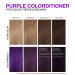 Celeb Luxury Colorwash Purple Colorditioner + Bondfix Bond Rebuilder - Vegan Semi Permanent Hair Color & Conditioner Mask - Buy Online on GoSupps.com