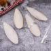 Bohoman 4-Piece Sepia Shell Parrot Chewing Toys with Metal Holders - Ideal for Birds Reptiles & Snails | 12-14cm - Buy Online on GoSupps.com