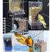 Kenond Automatic Bird Feeder - No-Mess Finch Foraging Feeders - Acrylic Parrot Integrated Seed Feeder - Small Birds Cage Accessories (2 Pack) - Buy Online on GoSupps.com