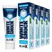 BLANX 4 x BlanX White Shock Delicate Teeth Whitening Toothpaste on Gum and Varnish with ActiluX Technology - 4 x 75ml Bottles