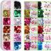 24 Color/Set 3D Butterfly Nail Art Glitter Sequins - Colorful Sparkle Sticker Decals for Manicure - Buy Online on GoSupps.com