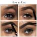 MAEPEOR 12 Colors Waterproof Eyebrow Pomade Gel | Long Lasting & Full-pigmented | Filling, Shaping & Tinting | Daily & Cosplay | 09 Wine - Buy Online on GoSupps.com