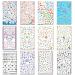 TailaiMei Summer Beach Nail Stickers - 1500+ Self-Adhesive Shark & Turtle Design Decals (12 Sheets) - Buy Online on GoSupps.com
