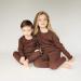 DreamBuy Unisex Ribbed Pyjama 6-12 Months in Chocolate | 20 Colors Tracksuit/Loungewear for Boys, Girls, Women & Men - Buy Online on GoSupps.com