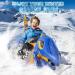 Aoskie Dinosaur Snow Tube - Heavy Duty Inflatable Sled for Outdoor Sledding | Double-Layered Bottom | Winter Fun for Kids and Adults - Buy Online on GoSupps.com