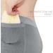 High Waist Spandex Shorts for Elderly | Deep Pockets & Hip Protection | Fall Injury Prevention Undergarment - Grey Medium - Buy Online on GoSupps.com