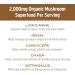 Om Mushroom Superfood Coffee Latte Blend Mushroom Powder Single Serve 10 Count Lion's Mane Cordyceps Reishi Chaga Energy & Mental Clarity Support Supplement (Pack of 2) - Buy Online on GoSupps.com