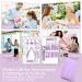 Professional 18pcs Manicure & Pedicure Set for Women - Portable Nail Care Kit with Travel Case (Purple) - Buy Online on GoSupps.com