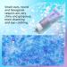 Prreal Body Glitter Gel 50ml | Holographic Face & Nail Sequins for Festival Makeup | Chunky Shimmer Eyeshadow in Blue Purple - Buy Online on GoSupps.com
