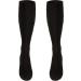 Truform Travel Compression Socks for Men & Women | 15-20 mmHg Knee High Over Calf - Brown X-Large (3-Pack) - Ideal for Travel & Relief - Buy Online on GoSupps.com