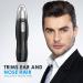 Ear and Nose Hair Trimmer for Men and Women - Dual Edge Blades, Facial Hair Removal Tool - Easy to Clean, Black - Buy Online on GoSupps.com