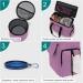 Airline Approved Pet Travel Bag - Modokers Weekend Dog Ice Set for Dogs & Cats - Multifunctional Organizer in Pink - Buy Online on GoSupps.com
