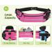 Pecute Jogging Leash for Large & Medium Dogs | Elastic Running Belt with Bag | Pink Supports Up to 100kg - Buy Online on GoSupps.com