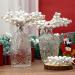 Crafare 24 Pack 7.5Inch Christmas Glitter Berries Stems - White | Artificial Christmas Picks for Tree Ornaments, Wreath Crafts, Holiday Decor - Buy Online on GoSupps.com