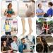 Firtink 20-30 mmHg Compression Socks - 2 Pairs for Men and Women | Knee High Stockings for Sports, Travel, Flight, Nursing, Pregnancy - Buy Online on GoSupps.com