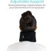 Vive Neck Brace - Adjustable Foam Cervical Collar for Sleep - Relieves Pain & Pressure in Spine - Black 4 Width - 1 Count - Buy Online on GoSupps.com