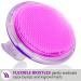 Dylonic Exfoliating Brush Set for Razor Bumps & Ingrown Hair - Silicone Face Scrubbers for Face & Body, Ideal for Dry Brushing - Buy Online on GoSupps.com