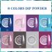 Dipping Powder Nails Set - 29PCS Starter Kit | 8 Colors French Nail Powder + Activator Base & Top Coat | Ideal for Beginners | Pink Blue & Glitter Manicure - Buy Online on GoSupps.com