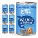 Edgard & Cooper wet feed for dogs (salmon & turkey 400g x 6) grain -free natural ingredients and fresh meat full of essential amino acids salmon asc/turkey 400 g (6 Pack)