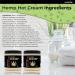 GreenIVe Hemp Hot Cream 8 oz Jar - Soothing Moisturizing Cream on Amazon - Buy Online on GoSupps.com