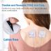 LotFancy TENS Unit Replacement Pads 40 Pcs 2x2 Snap Electrodes Pads Reusable Tens Pads for EMS Muscle Stimulator Using 3.5mm Snap Connector - Buy Online on GoSupps.com