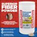 Yerba Prima Psyllium Husks Powder - 24 oz (Pack of 2) - Natural Fiber Supplement - Fine Ground - Unflavored - Soluble & Insoluble Fiber - Buy Online on GoSupps.com