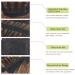 RENERSHOW Long Brown Highlight Synthetic Wig for Women - Layered Ombre Straight Hair with Dark Roots, 16 inch - Buy Online on GoSupps.com