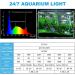 SEAOURA 24/7 Mode LED Aquarium Light | Full Spectrum Fish Tank Light with Timer & Auto On/Off | 42W for 48-54 inch Tank | 7 Colors, Adjustable Brightness, 3 Modes | Freshwater Plant Growth - Buy Online on GoSupps.com