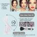 Trifold Vanity Makeup Mirror with 72 LED Lights, 5X/2X Magnification, and Touch Screen - Snake Print Portable Cosmetic Mirror for Women Gift - Buy Online on GoSupps.com