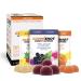 GummiShot Energy Gummies, 225 mg of Plant-Based Caffeine Chews per Pouch, Long Lasting Energy Boosters, Variety (3-Pack) Variety Pack 3ct (9 Gummies)