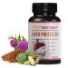 Unique Formula Liver Support Supplement Herbal Liver Detox with Milk Thistle Artichoke Leaf Buckwheat Sprouted Methionine Curcumin Betaine Plant-Based (90 Capsules)