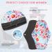 Rovtop 12 Pcs Reusable Sanitary Pads Washable Cloth Menstrual Towels - 4 Sizes with Mini Portable Bag - 13 Piece Set - Buy Online on GoSupps.com