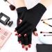 3 Pairs UV Shield Gel Manicure Gloves - Anti-UV Fingerless Protection for Hands in Front of UV Light Lamp - Color Set 1 - Buy Online on GoSupps.com
