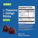 L-Theanine Gummies with Ginkgo Biloba for Adults - Aids in Focus & Relax Improve Mood - Non GMO Gelatin Free Vegan Gluten Free Naturally Sourced Chewable Tasty Raspberry Flavored Gummy - Buy Online on GoSupps.com