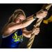 Goat Tape Scary Sticky Premium Athletic/Weightlifting Tape - Black & Yellow (1 Pack) - Buy Online on GoSupps.com
