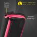 Casemaster Plazma Dart Case - Holds 3 Darts with Storage Tube and Pockets - Pink Trim - Buy Online on GoSupps.com