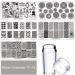 Biutee Nail Stamper Kit - 15pcs Stamping Template Nail Stamp Scrapers & Plate Bag for Perfect Nail Art - Buy Online on GoSupps.com