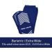 McKesson Slipper Socks Non-Slip Grip Royal Blue Bariatric Adult Shoe 10.5-11.5 Extra Wide - 1 Pair - Buy Online on GoSupps.com