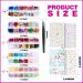Teenitor Nail Stickers & Decorations - 12 Sheets 3D Self-Adhesive Art, Butterfly Sequins, Heart Glitter & Fruit Slices - Buy Online on GoSupps.com