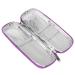 Insulin Pen Carrying Case Easy Open Waterproof Insulin Cooler Travel Case Good Capacity EVA for Travel Use(Purple)