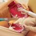 KCL Deci 2L Hot Water Bottle with Christmas Tree Cover - Red Snow Foot Warmer & Pain Relief Hot & Cold Therapy for Cramps - Buy Online on GoSupps.com