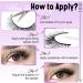 Wispy False Eyelashes with Eyelash Glue Cat Eye Lashes Natural Look 10 Pairs Reusable Eyelashes 3D Fake Strip Lashes with 5ML Lash Glue Cat Eye Natual - Buy Online on GoSupps.com
