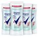 Degree Antiperspirant Deodorant 72-Hour Sweat & Odor Protection Coconut & Hibiscus Deodorant for Women with MotionSense Technology 2.6 oz, Pack of 4 Fruity 2.6 Ounce (Pack of 4)