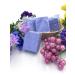 EDMIS (4 PIECES) Natural Blueberry Soap Organic Natural Soap Organic Bar Soap Set Naturals Organic Soap Bar Soap Handmade Organic Handmade Soap Chemical Free Bar Soap Natural Organic Soap